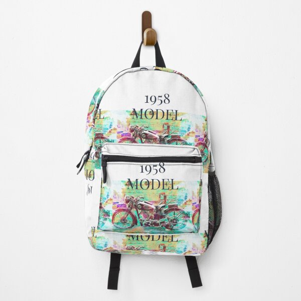 Item preview, BSA VINTAGE MOTORCYCLE 1958 PASTEL VERSION designed and sold by Opalbluerose.