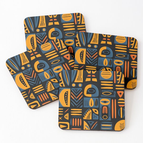 Item preview, African tribal abstract style designed and sold by annabubster.