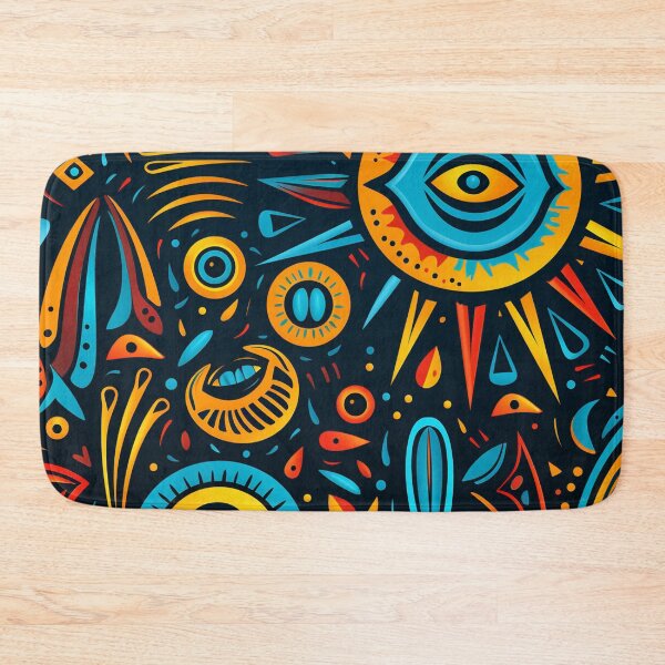 Item preview, African tribal abstract style designed and sold by annabubster.
