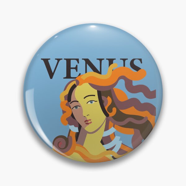 Item preview, Vector illustration of The Birth of Venus Orange aand Blue designed and sold by GreissDesign.