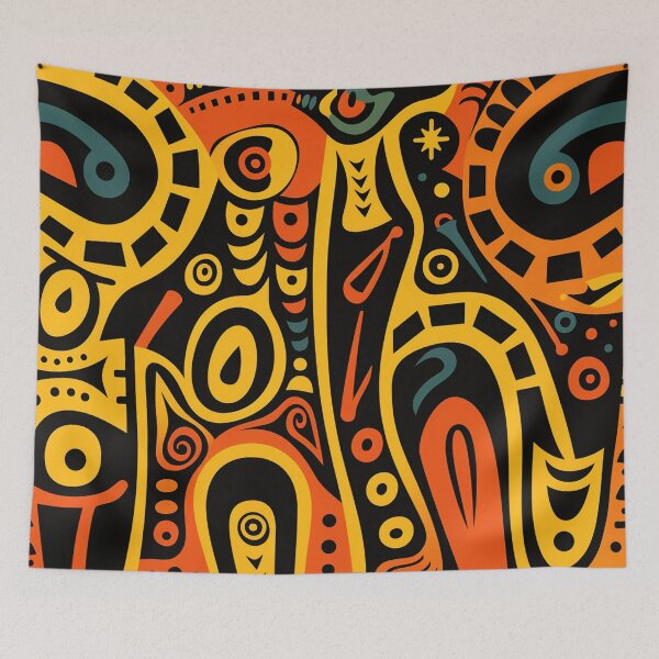 Item preview, African abstract style designed and sold by annabubster.