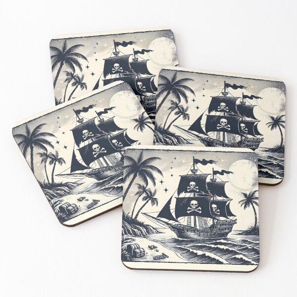 Item preview, pirate ship designed and sold by SamilDesign.