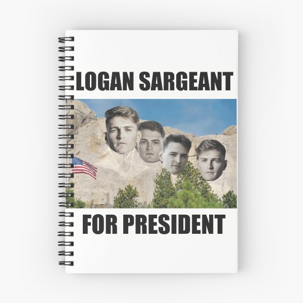 Item preview, F1 Driver Logan Sargeant for President - On Mount Rushmore designed and sold by PoleToWin.