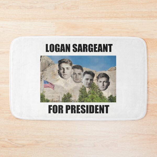 Item preview, F1 Driver Logan Sargeant for President - On Mount Rushmore designed and sold by PoleToWin.