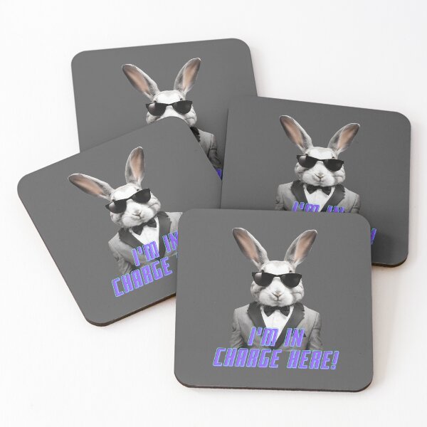 Item preview, bunny boss,  I'm in charge here designed and sold by in-leggings.