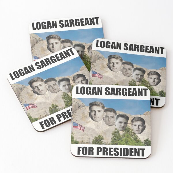 Item preview, F1 Driver Logan Sargeant for President - On Mount Rushmore designed and sold by PoleToWin.