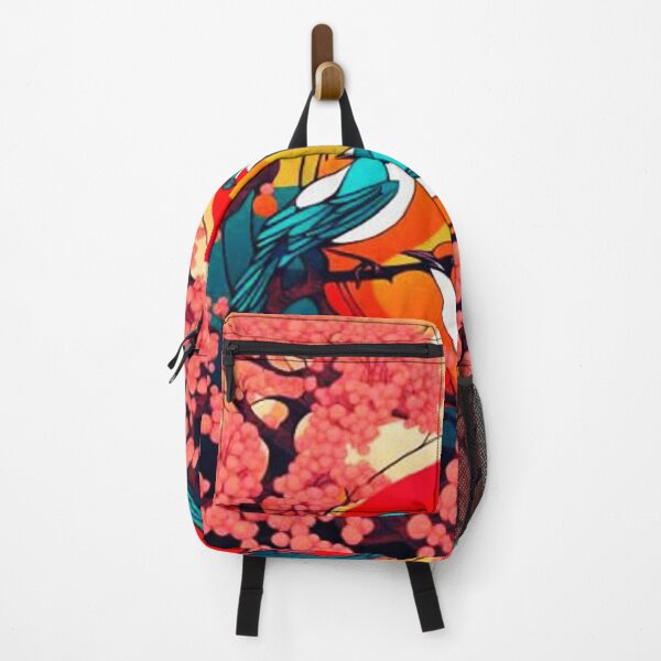 Item preview, Birds, Cherry Trees and Sunset designed and sold by George Hutton Hunter.