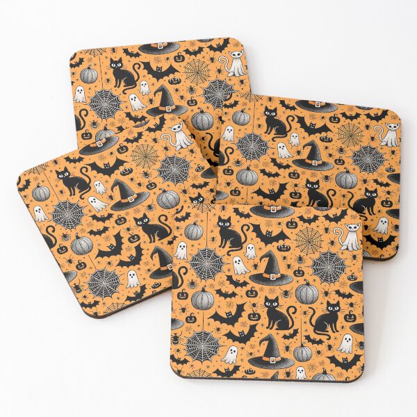 Item preview, Spooky Halloween Pattern - Evoke Mystique with Dark Design designed and sold by The-Library.