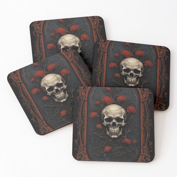 Item preview, Floral Skull Frame designed and sold by JaimeLikes.