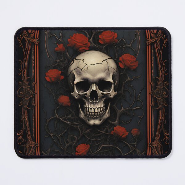 Item preview, Floral Skull Frame designed and sold by JaimeLikes.