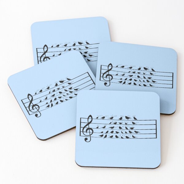 Item preview, Musical Birds On Music Manuscript designed and sold by kernowerno.
