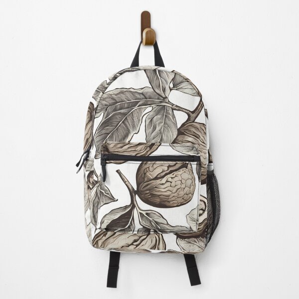 Item preview, Leaves and walnuts pattern in classic lithographic style designed and sold by twisted-dot.