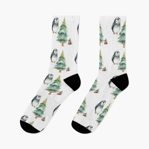 Item preview, Penguin Wonderland: A Cozy Christmas with Adorable Penguins designed and sold by qoodesignstudio.