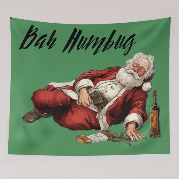 Item preview, bah humbug designed and sold by TEEJAMBOREE.
