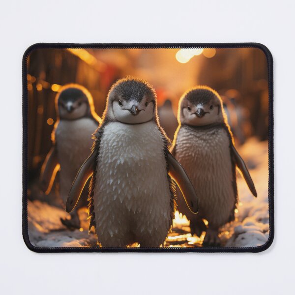 Item preview, Penguins in Winter Setting: a Display of Animal Diversity and Wildlife Behavior designed and sold by Domitian Tincaba.
