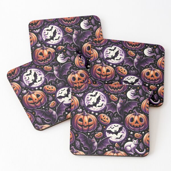 Item preview, Spooky Halloween Pattern - Embrace the Haunting Vibes designed and sold by The-Library.