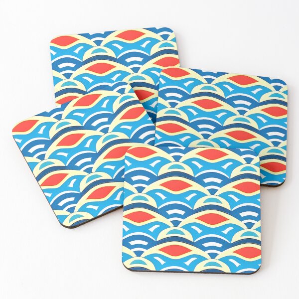 Item preview, Japanese wave pattern designed and sold by Boru-Atisuto.
