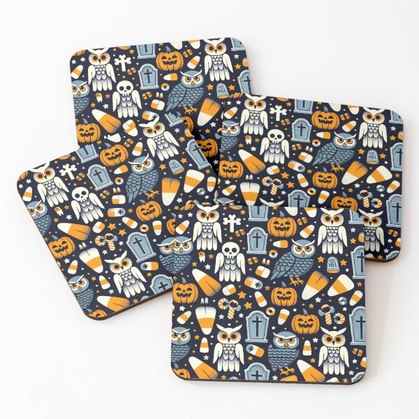 Item preview, Spooky Halloween Pattern - Embrace the Eerie Charm designed and sold by The-Library.