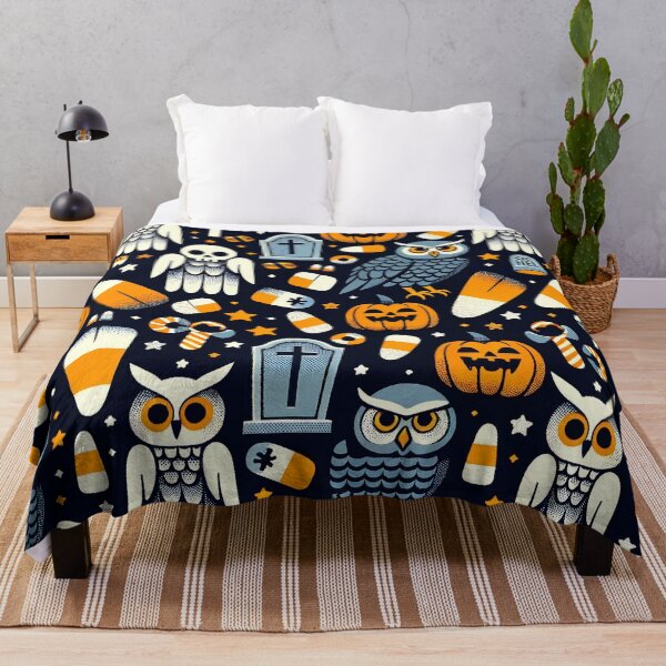 Item preview, Spooky Halloween Pattern - Embrace the Eerie Charm designed and sold by The-Library.