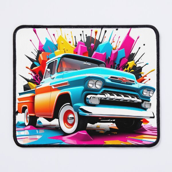Item preview, Flashy chevy Apache classic vintage pickup truck 1959 designed and sold by Martymcflay.