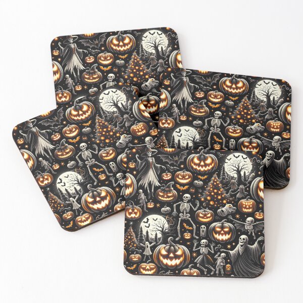 Item preview, Spooky Halloween Pattern - Embrace the Eerie Charm designed and sold by The-Library.