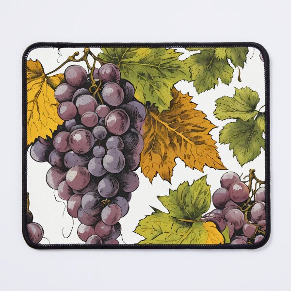 Item preview, Grapes and leaves in classic lithographic style designed and sold by twisted-dot.