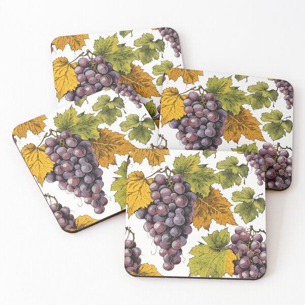 Item preview, Grapes and leaves in classic lithographic style designed and sold by twisted-dot.