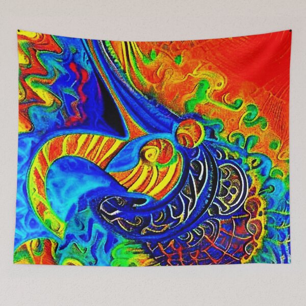Item preview, Psychedelic Cuttlefish designed and sold by George Hutton Hunter.