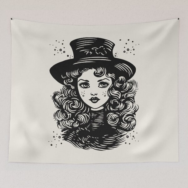 Item preview, Cute Vintage Witch designed and sold by daianaart.