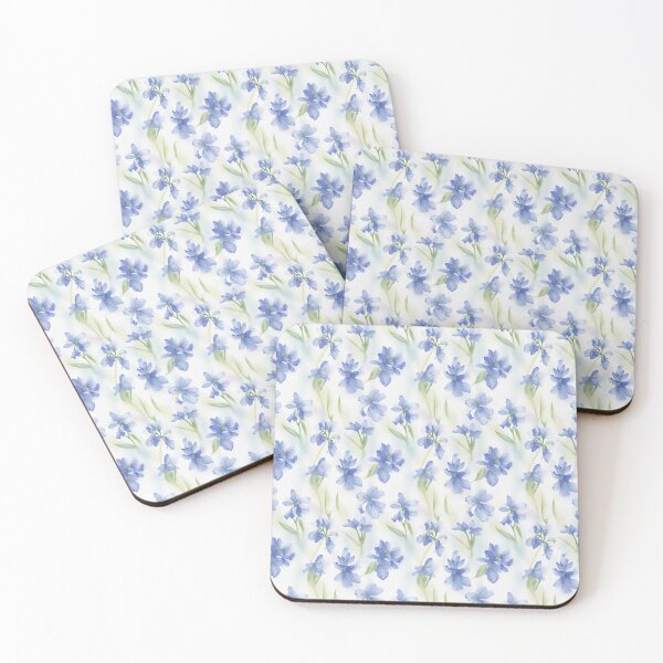 Item preview, Blue Bells - Amazing Watercolor Floral Pattern designed and sold by Victoria Riabov.