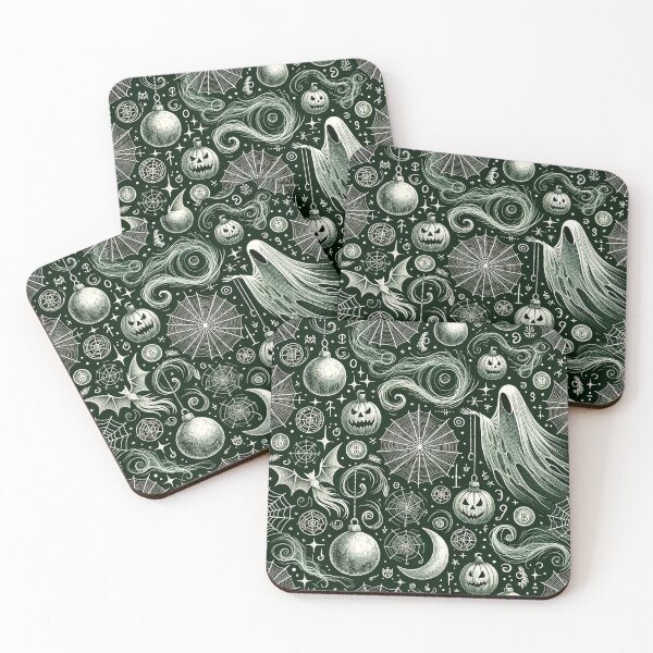 Item preview, Spooky Halloween Pattern - Embrace the Haunting designed and sold by The-Library.