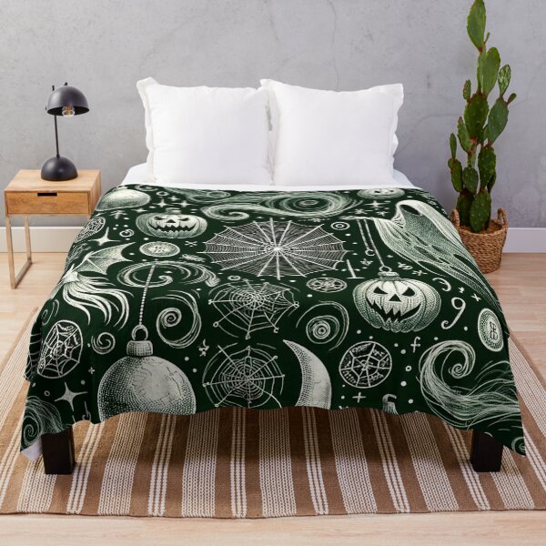 Item preview, Spooky Halloween Pattern - Embrace the Haunting designed and sold by The-Library.
