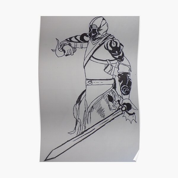 Ninja Assassin Posters Redbubble - bat scythe roblox assassin