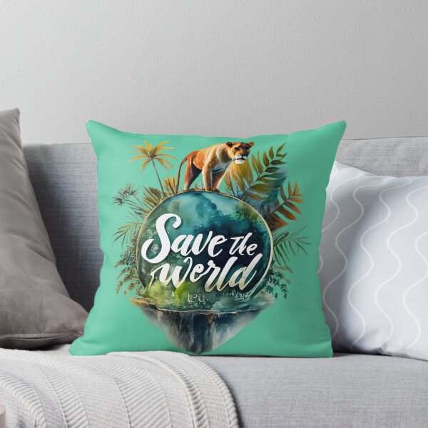 Item preview, Protect Endangered Wildlife - Save Our Planet Art designed and sold by Emaga Digital Studio.