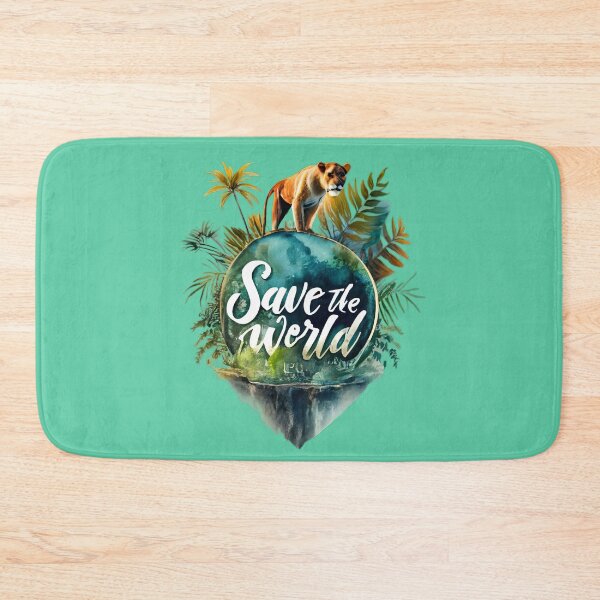 Item preview, Protect Endangered Wildlife - Save Our Planet Art designed and sold by Emaga Digital Studio.