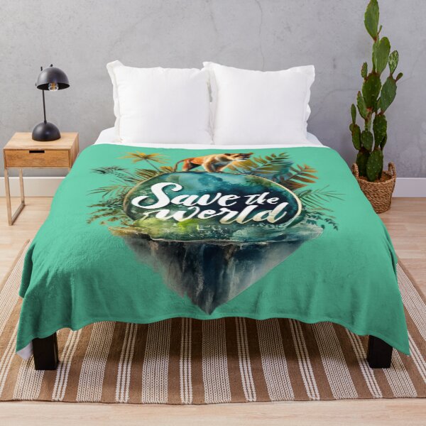 Item preview, Protect Endangered Wildlife - Save Our Planet Art designed and sold by Emaga Digital Studio.