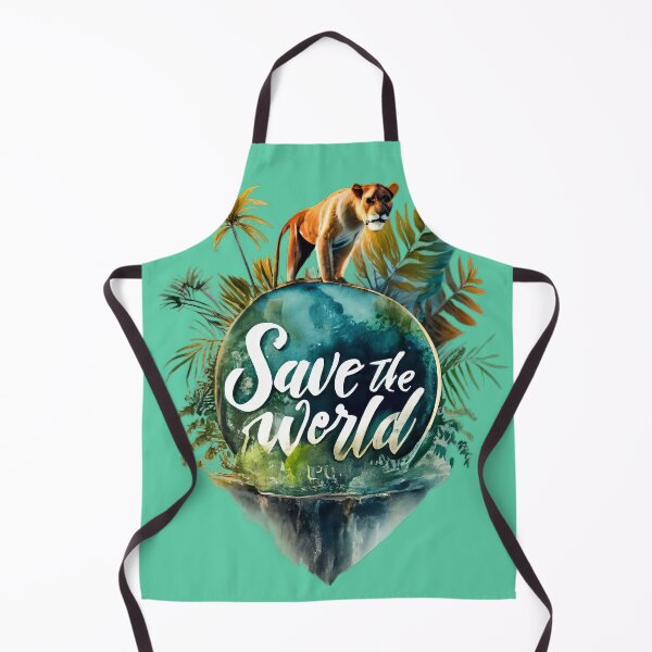 Item preview, Protect Endangered Wildlife - Save Our Planet Art designed and sold by Emaga Digital Studio.