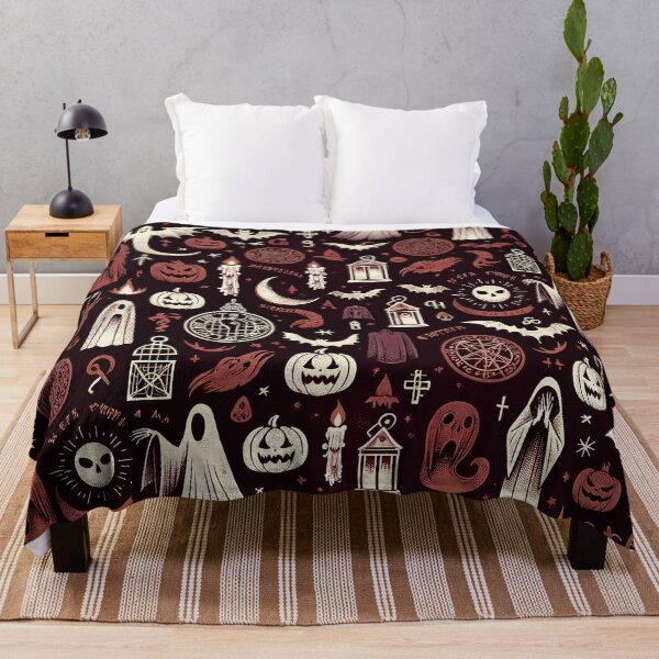 Item preview, Spooky Halloween Pattern - Evoke the Haunting designed and sold by The-Library.