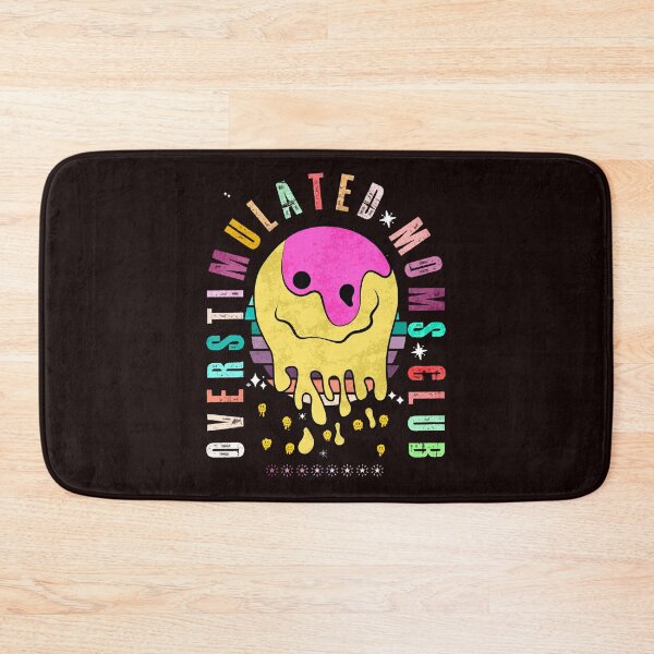 Item preview, Overstimulated Moms Club Funny Saying Women Groovy Mothers  designed and sold by AJ DESIGN.