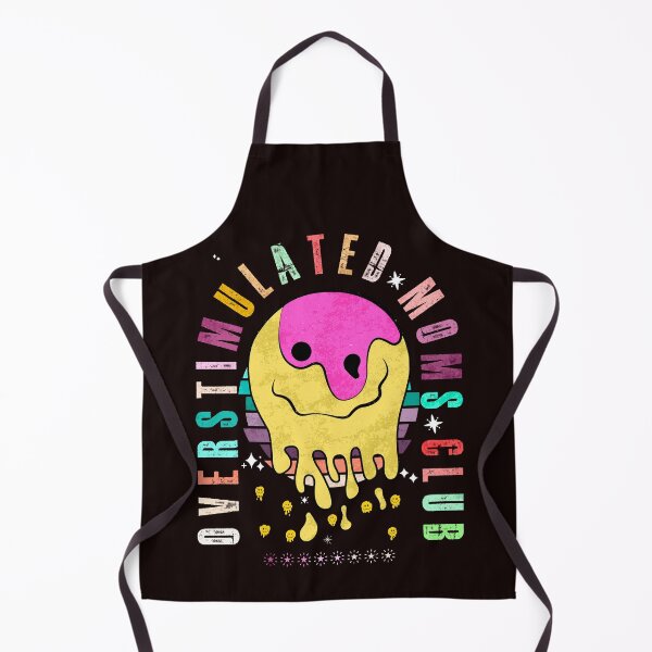 Item preview, Overstimulated Moms Club Funny Saying Women Groovy Mothers designed and sold by AJ DESIGN.