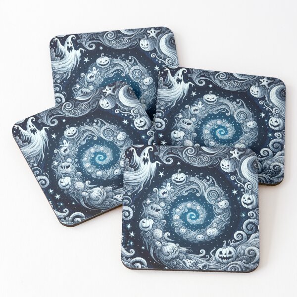 Item preview, Spooky Halloween Pattern - Embrace the Eerie designed and sold by The-Library.
