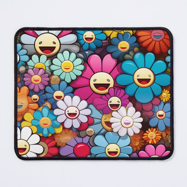 Item preview, Happy Colorful Flower Wave Pattern designed and sold by ToonBrunnette.
