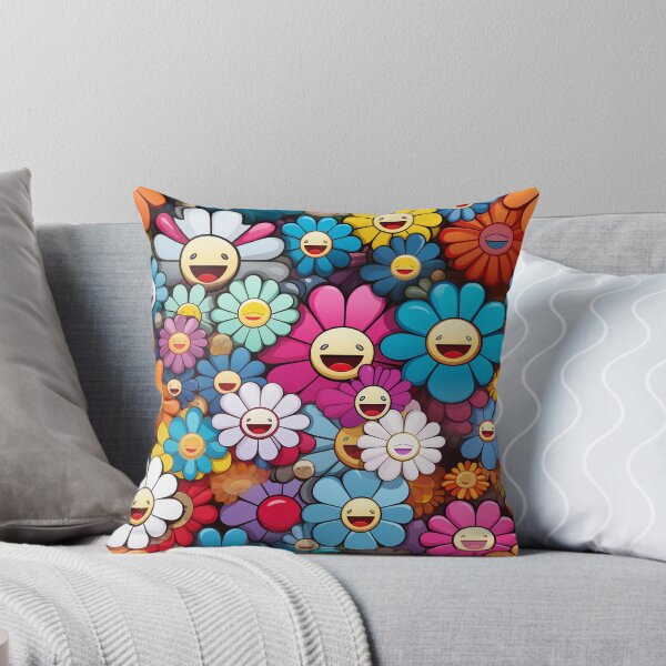 Item preview, Happy Colorful Flower Wave Pattern designed and sold by ToonBrunnette.