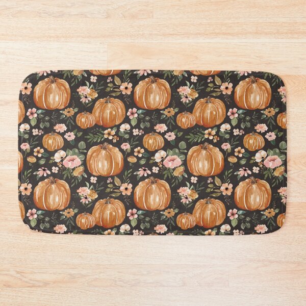 Item preview,  Watercolor Floral Pumpkin for Fall designed and sold by cateandrainn.