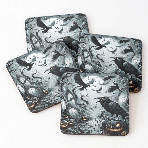 Item preview, Spooky Halloween Pattern - Eerie Delights Await designed and sold by The-Library.