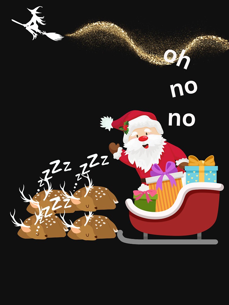 Discover Santa i did it for ho no no christmas funny Essential T-Shirt