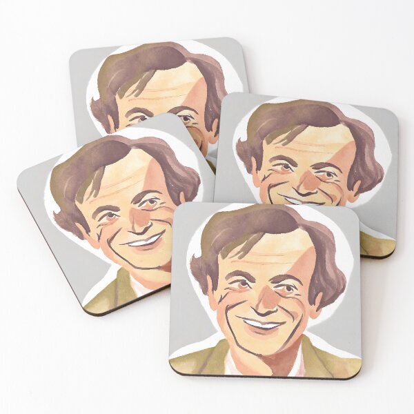 Item preview, Richard Feynman, watercolour-style portrait designed and sold by JohntumPhysics.