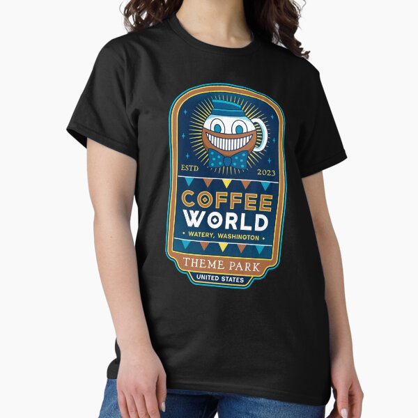 Vista previa del artículo con la obra «Mundo del café acuoso», diseñado y vendido por Lagelantee.