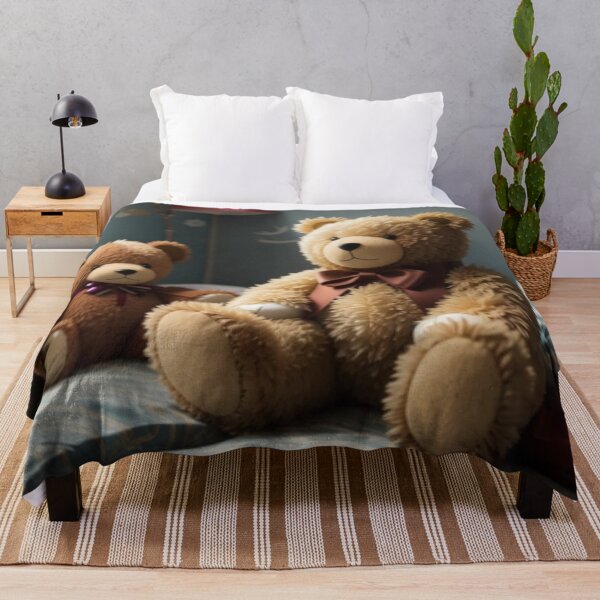 Item preview, Teddy Bears on Bed designed and sold by jphillipscott.