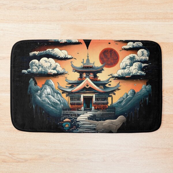 Item preview, Zen of Wudang: Intricate Japanese Ink Art with Heart Shape designed and sold by ratchawoot.